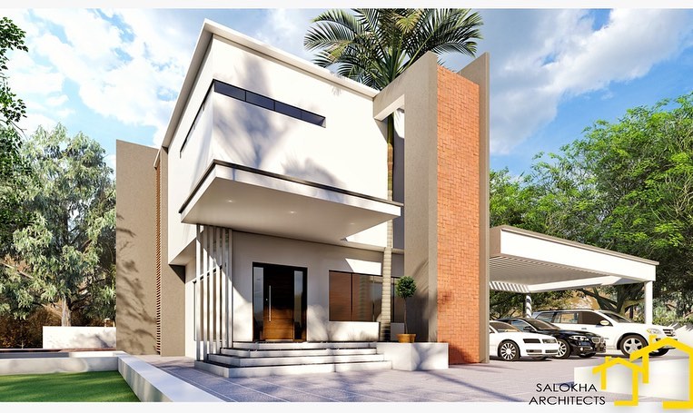 Stunning Modern Villa Exterior