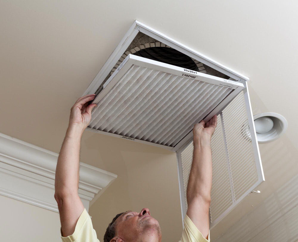 Changing HVAC Air Filter