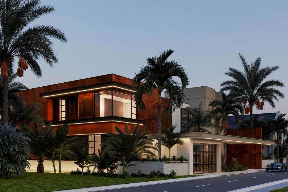 Generating Backgrounds for Exterior Renders