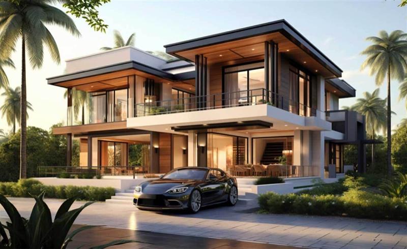 How AI Image Generators are Transforming 3D House Modeling