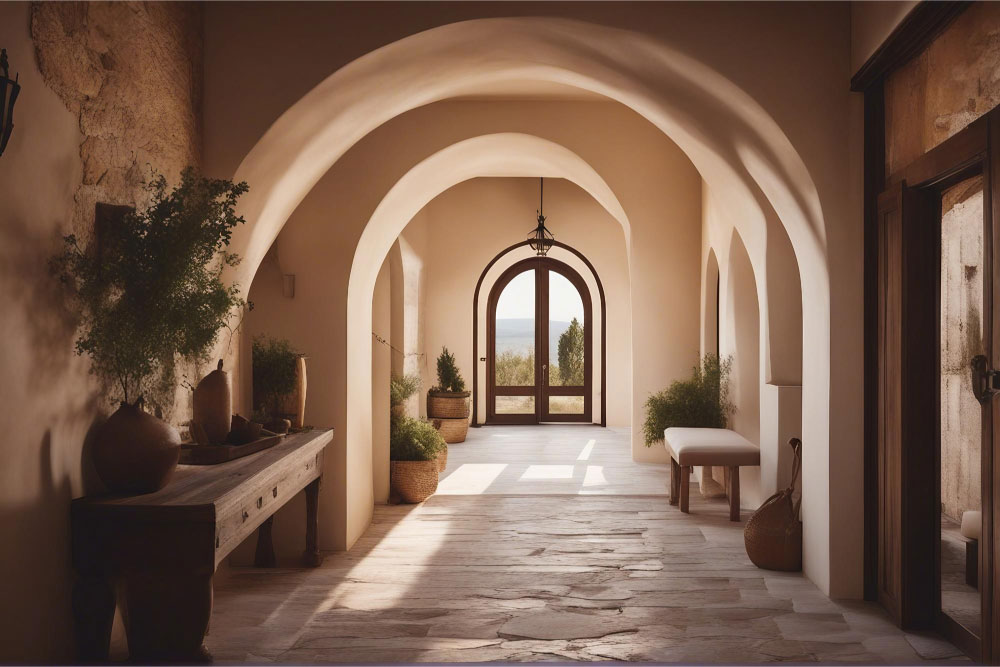 Mediterranean POP Arch Design