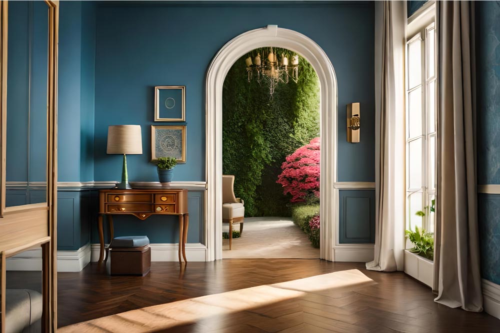 Modern POP Arch Design for Hall