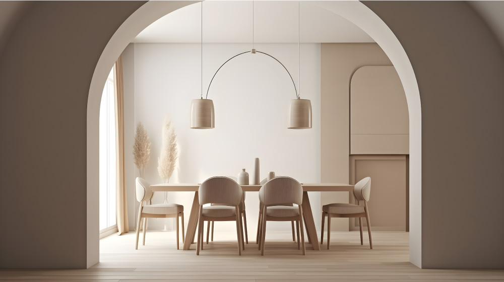 POP Arch Design for Dining Room