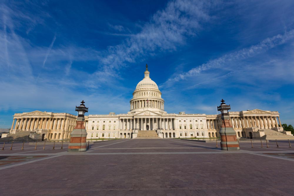 The United States Capitol in Washington