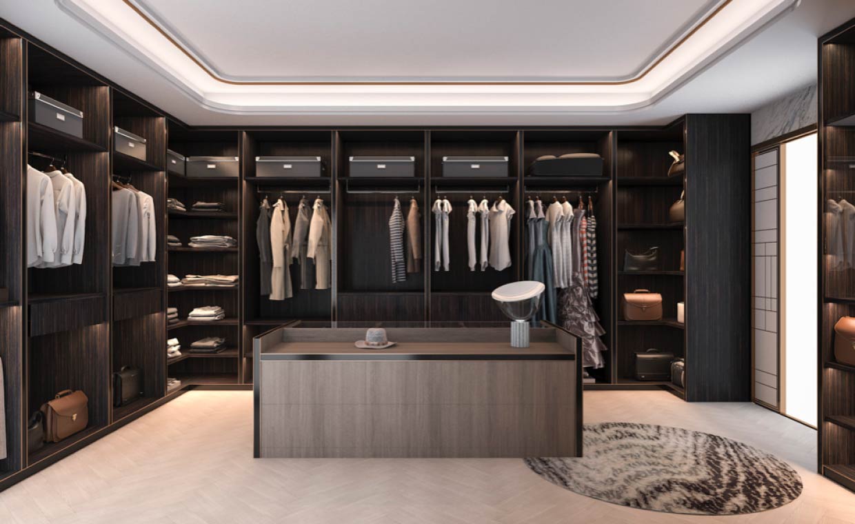 Walk-In Closet Ideas for Compact Places