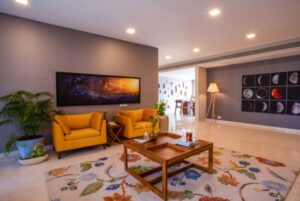 Living Room that Feels Like a Vibrant