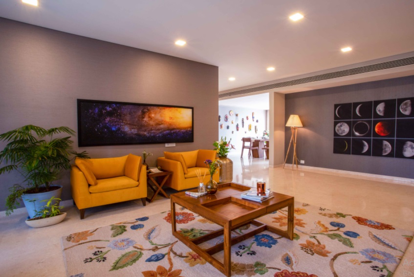 Living Room that Feels Like a Vibrant