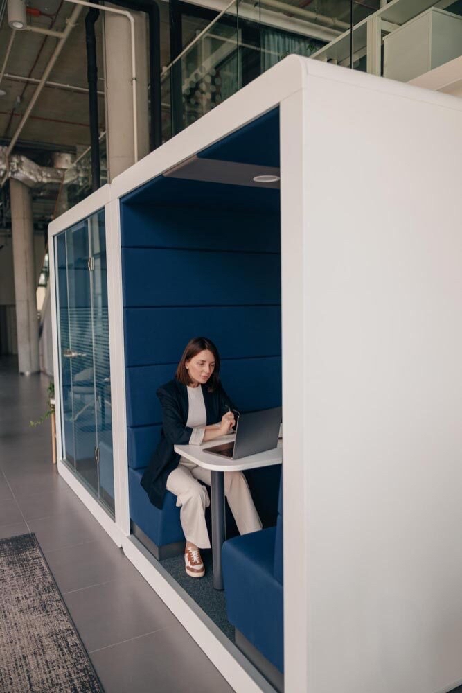 Acoustic Pods gives Foster Concentration Acoustic Pods gives Foster Concentration