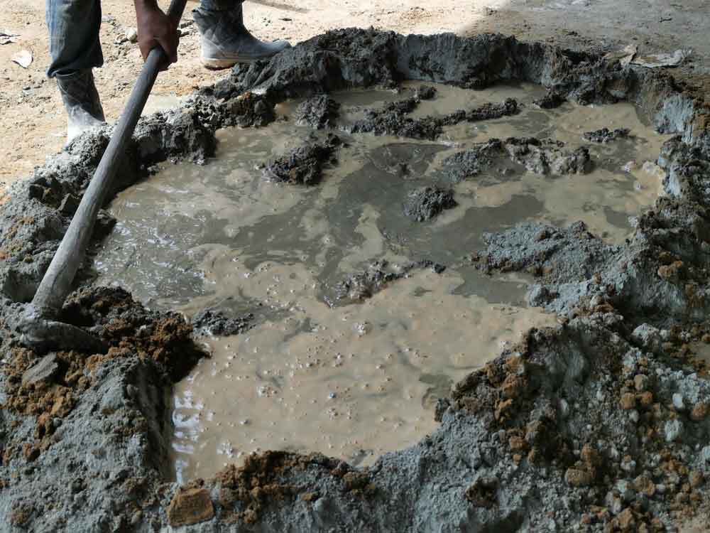 Inconsistent Materials in Concrete Mixing