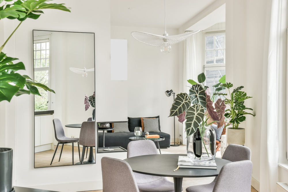 Use Mirrors to Increase Space in Living Room Use Mirrors to Increase Space in Living Room