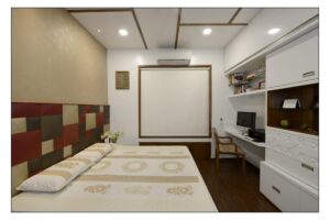 Modern and Elegantly Designed Bedroom