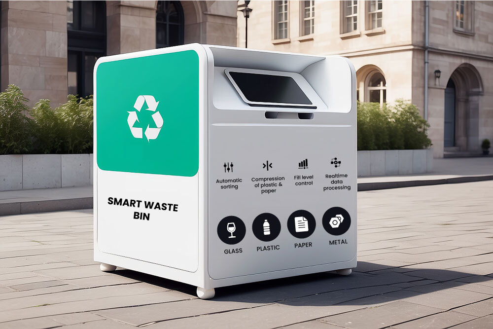 Smart Kitchen Waste Bin