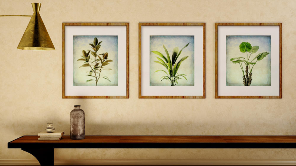 Minimal Touch with Photo Frames
