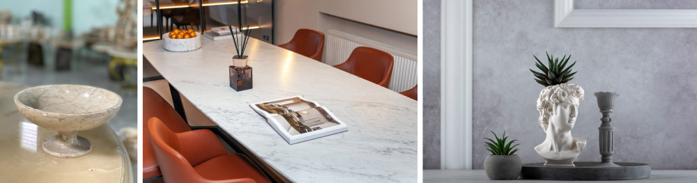 Multiple Marble Accent Ideas