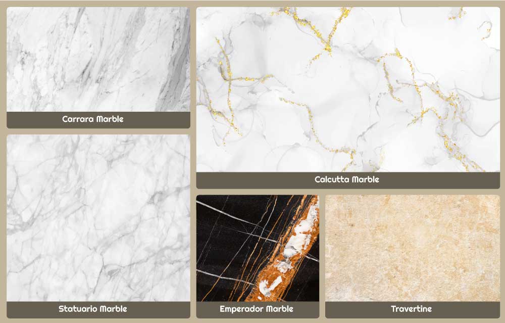 Types of Marble