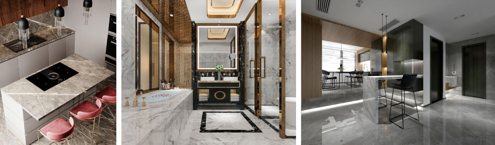 Uniqueness and Versatility of Marble