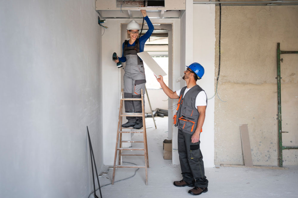 AC Installation During Property