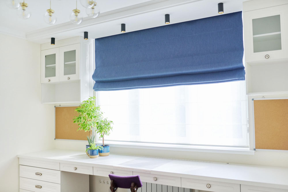 Cordless Roman Shades