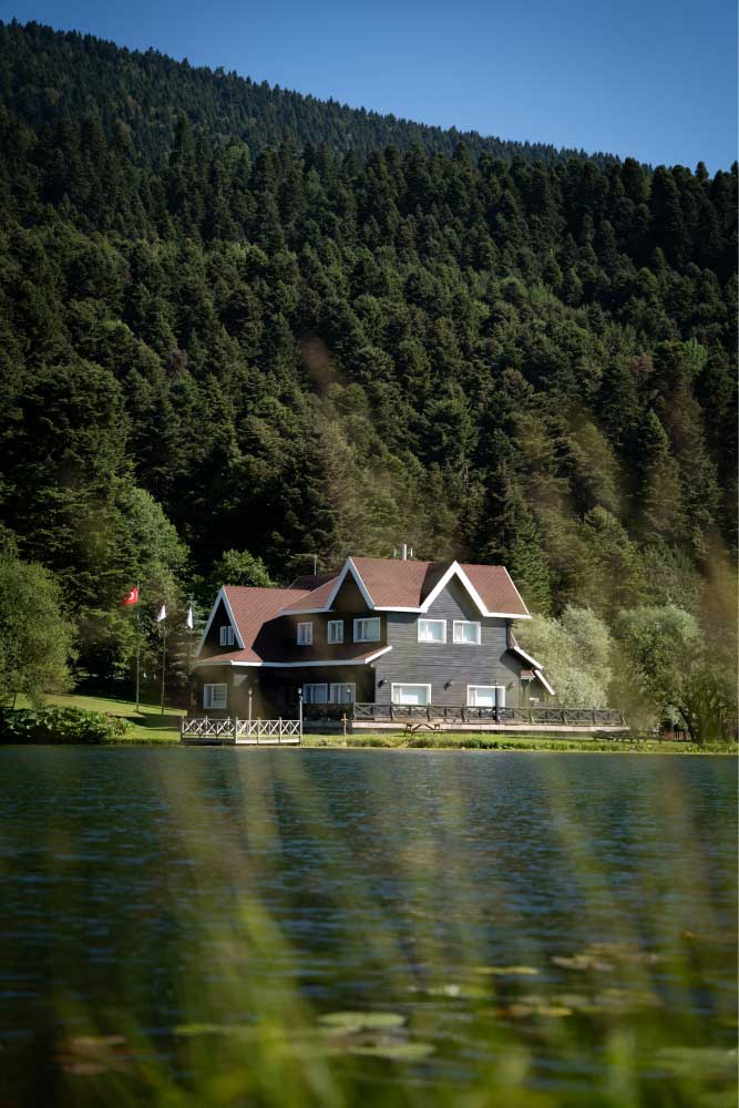 Lakefront Home in Harmony with Nature