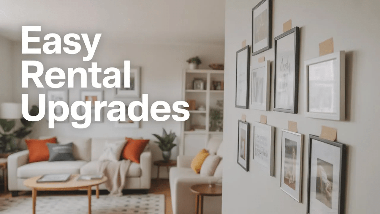 Rental‑Friendly Interior Makeover No Drilling, No Damage, Budget‑Friendly Ideas