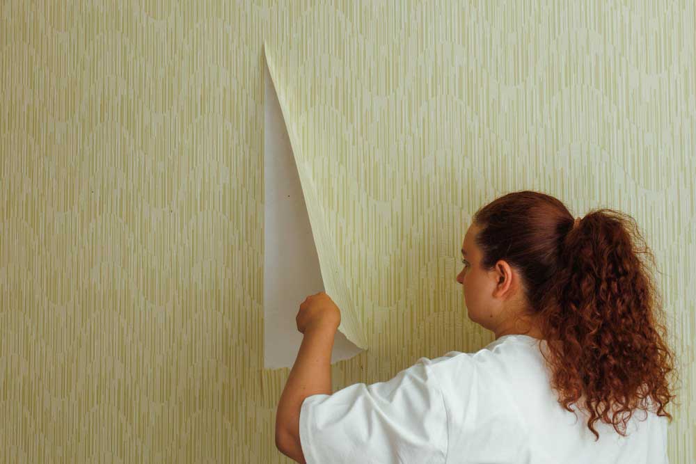 Working of Removable Wallpaper