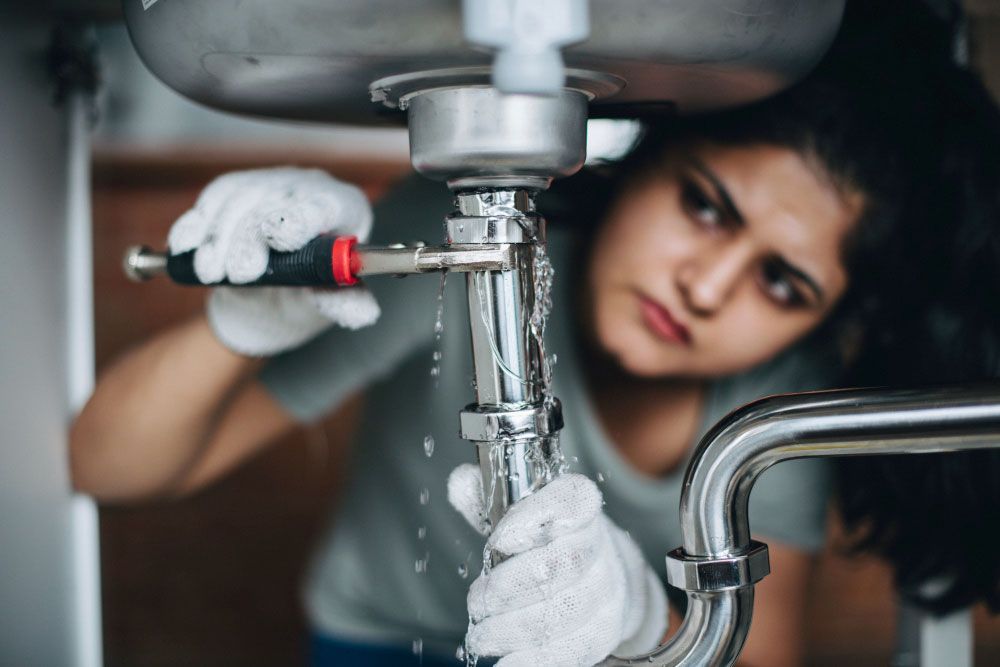 Water Leaks under Kitchen Sink