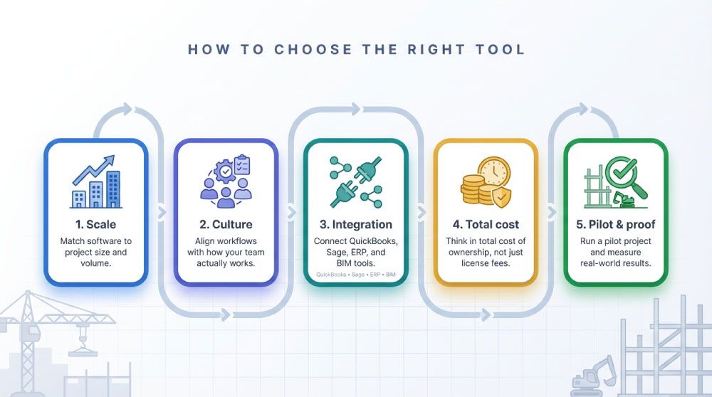 How to Choose Right Construction Contract Management Tools