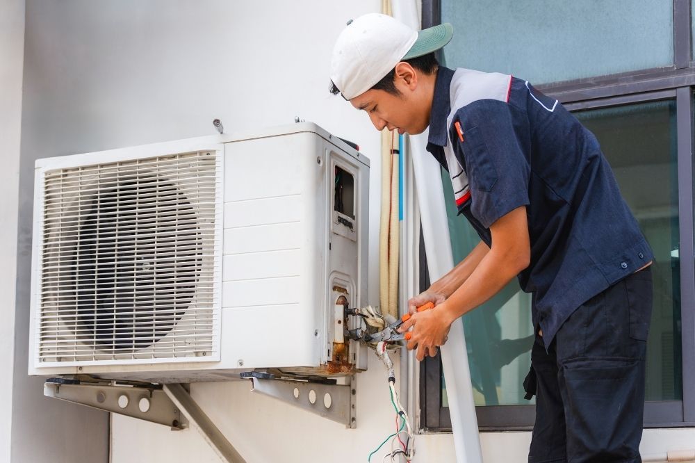 Inspect the Outdoor AC Unit
