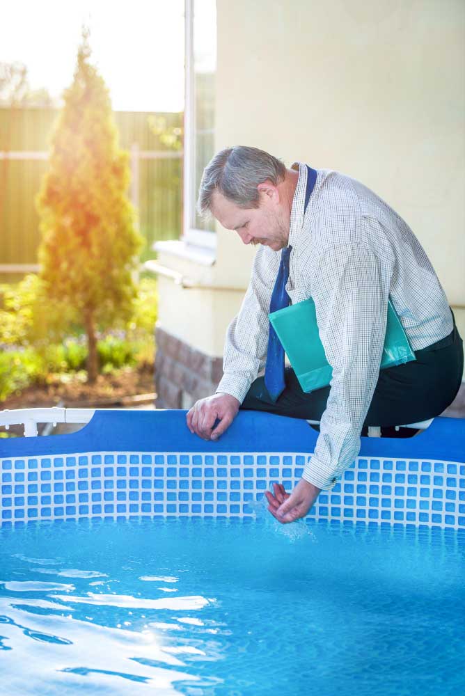 Inspection of Swimming Pool