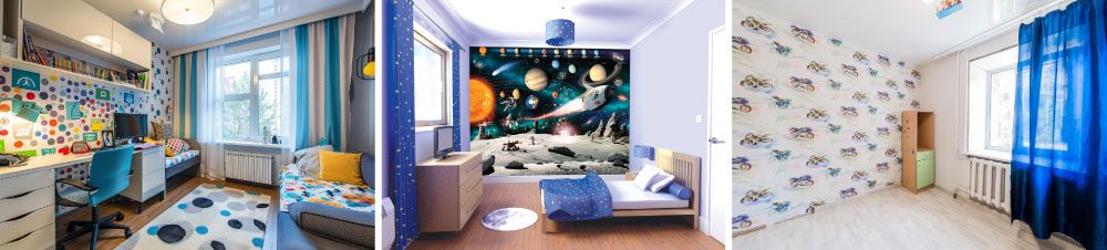 Teenage Boys Bedroom Wallpaper