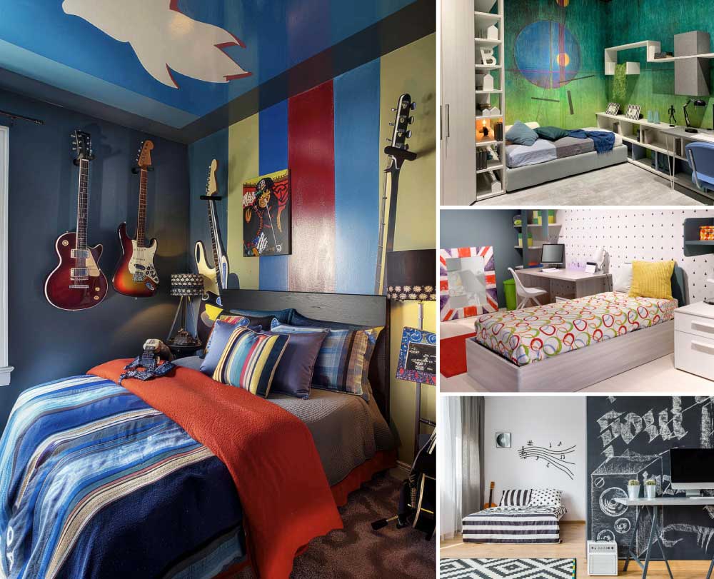 Wall Colour Of Teenage Boy’s Bedroom