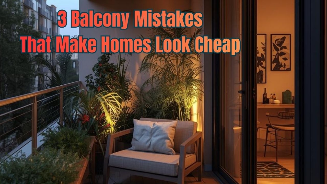 Balcony Mistakes That Make Homes Look Cheap