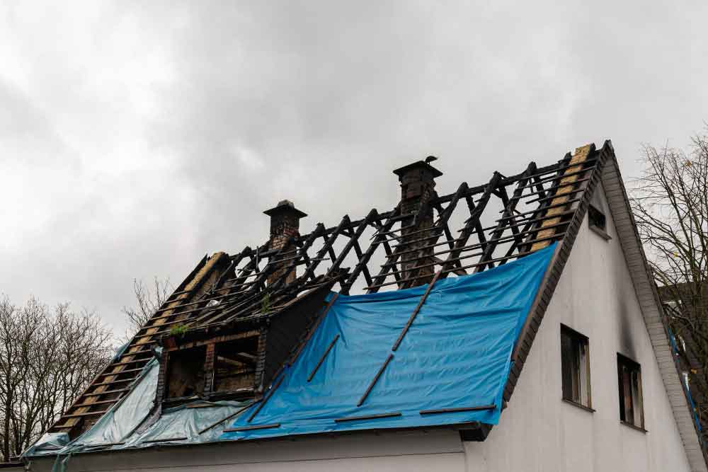 Prevent Hurricane Damage by Installing Roof Tarping