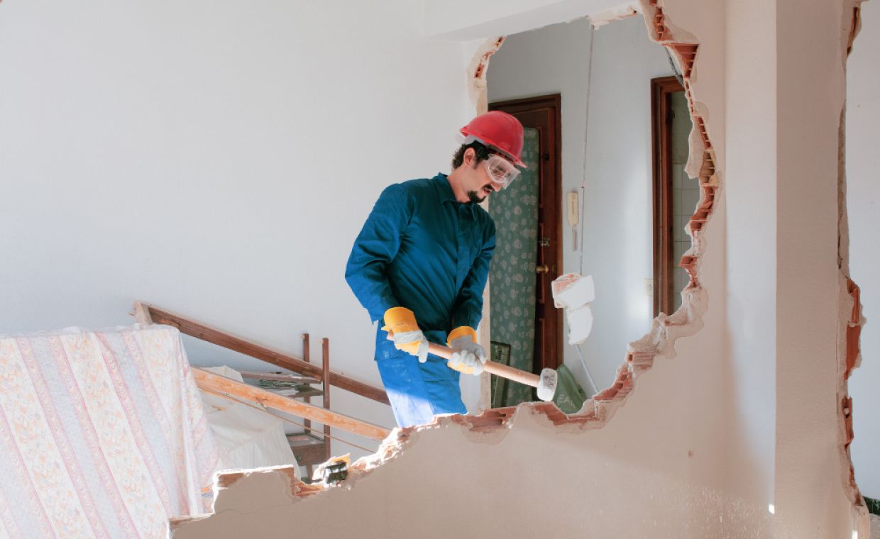 Wall Removal for Renovation Purpose