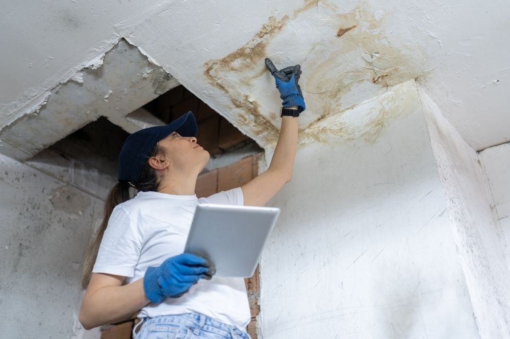 Water Damage Restoration Inspection