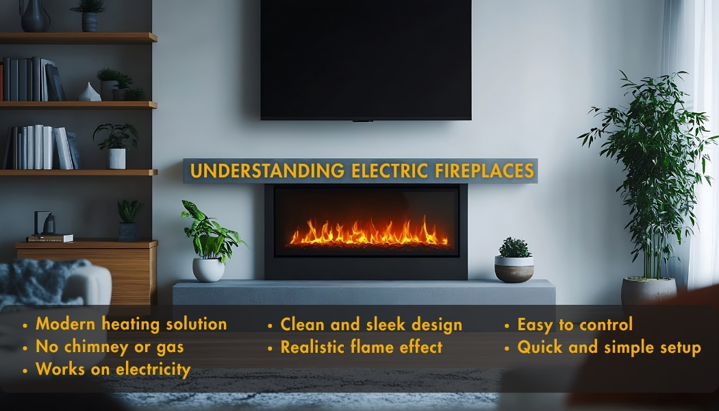Contemporary Electric Fireplace