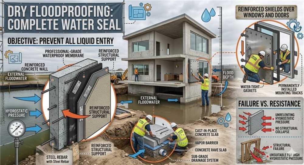 Dry Floodproofing