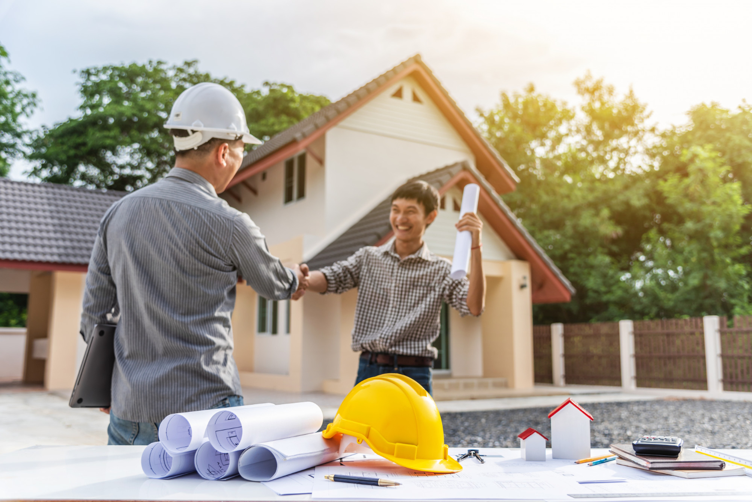House Construction Completed on Time