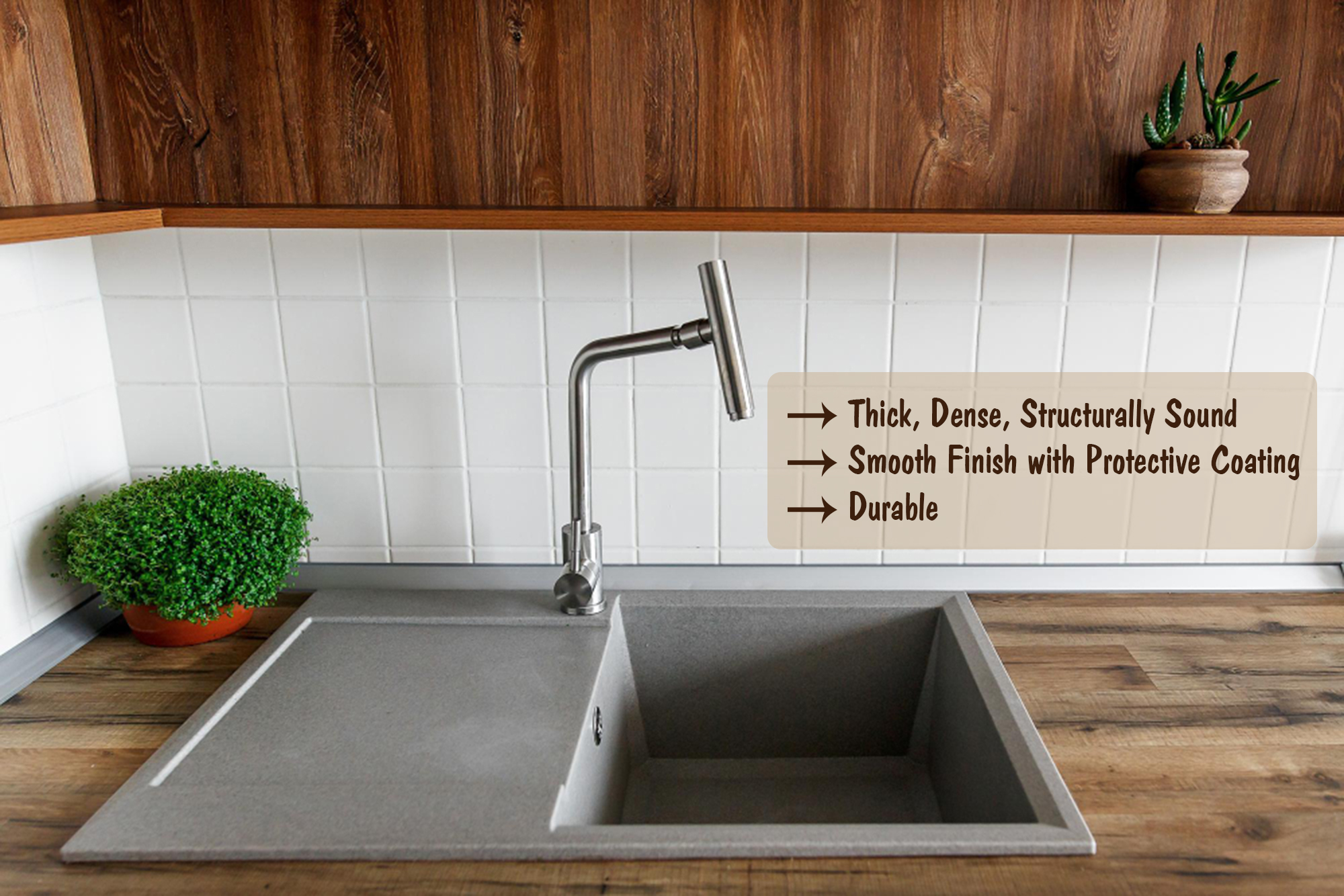 Key Features of Granite Kitchen Sink