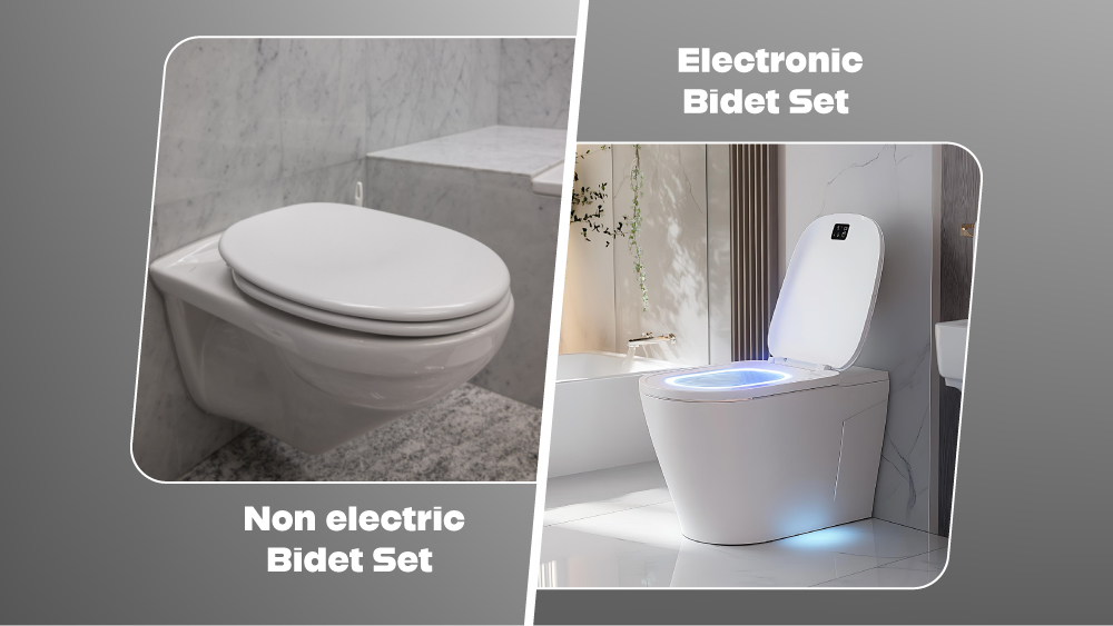 Non-Electric Bidet Seat vs Electric Bidet Seat