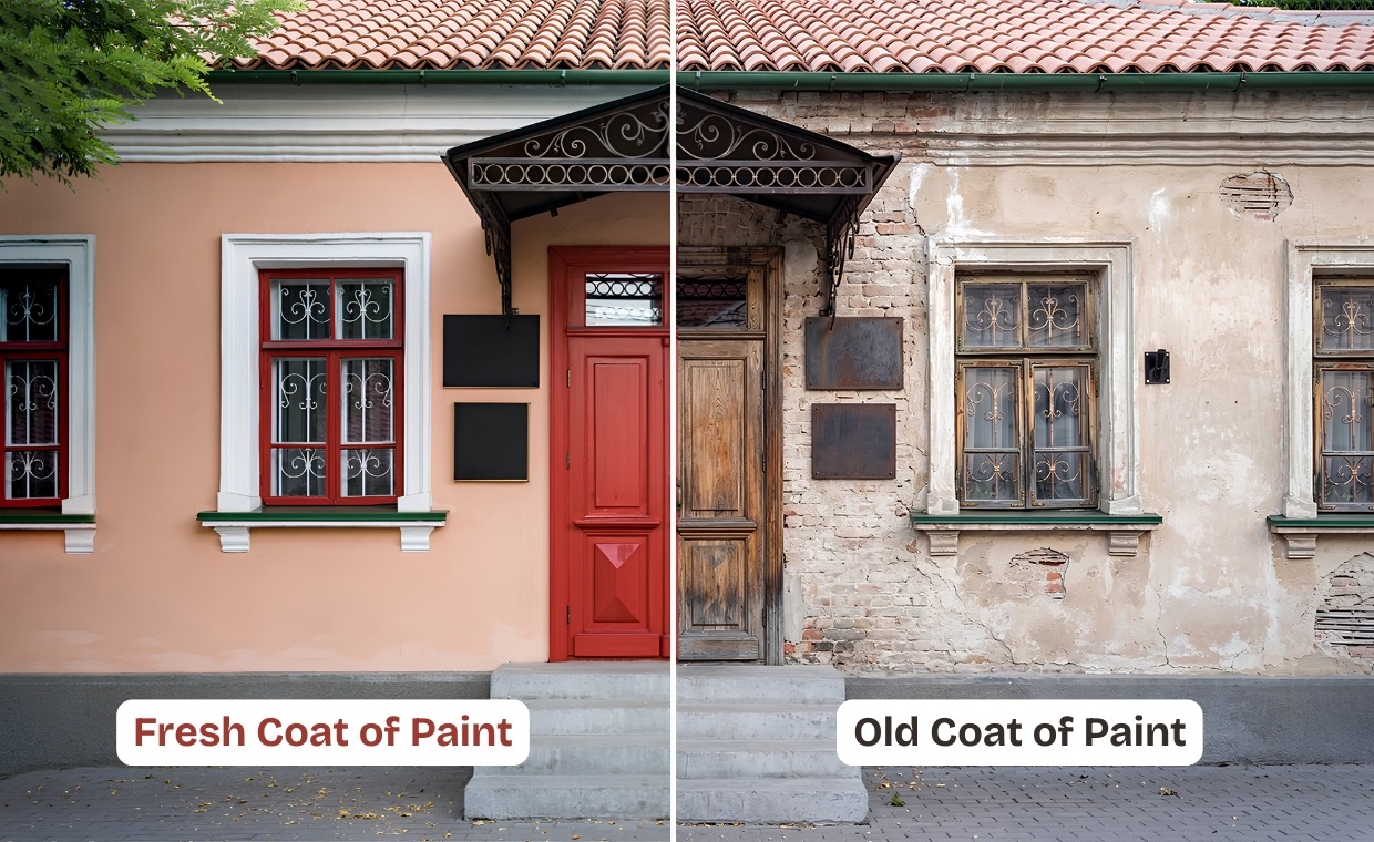 Fresh Paint Adds Home Value