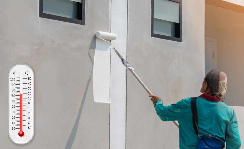 Best Exterior Painting Temperature