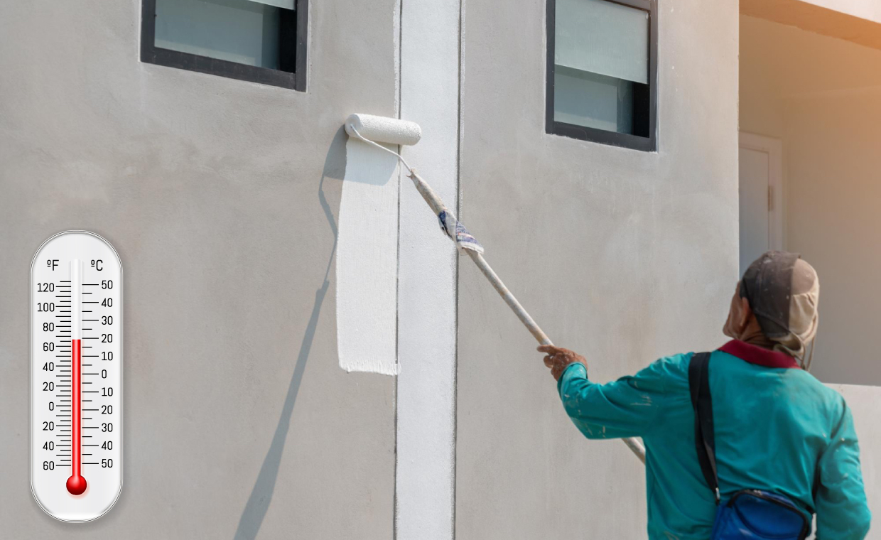 Best Exterior Painting Temperature