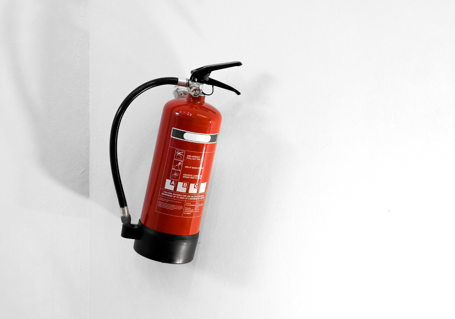 Fire Extinguisher for Fire Safety in Garage