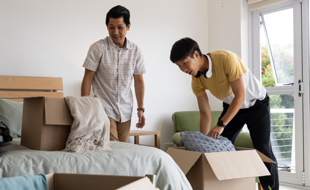 Pack a Bedroom for Moving