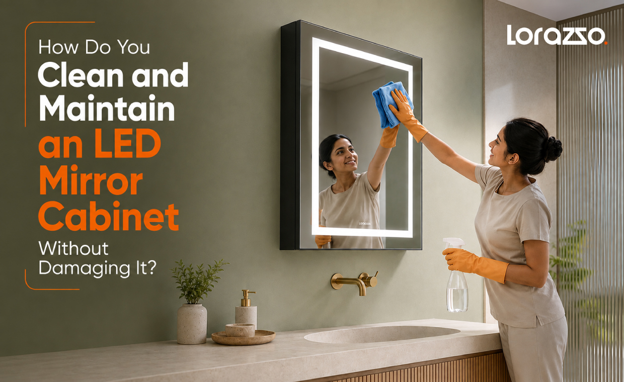 How to Clean LED Mirror Cabinet