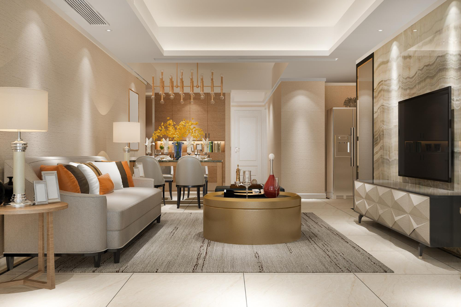 Living and Dining Room