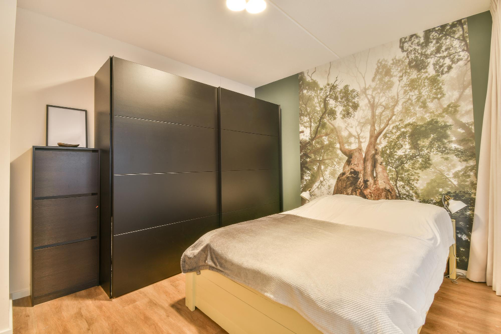 Mural Wallpaper in Bedroom