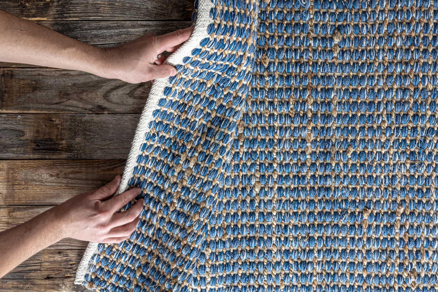Washable Denim Rug