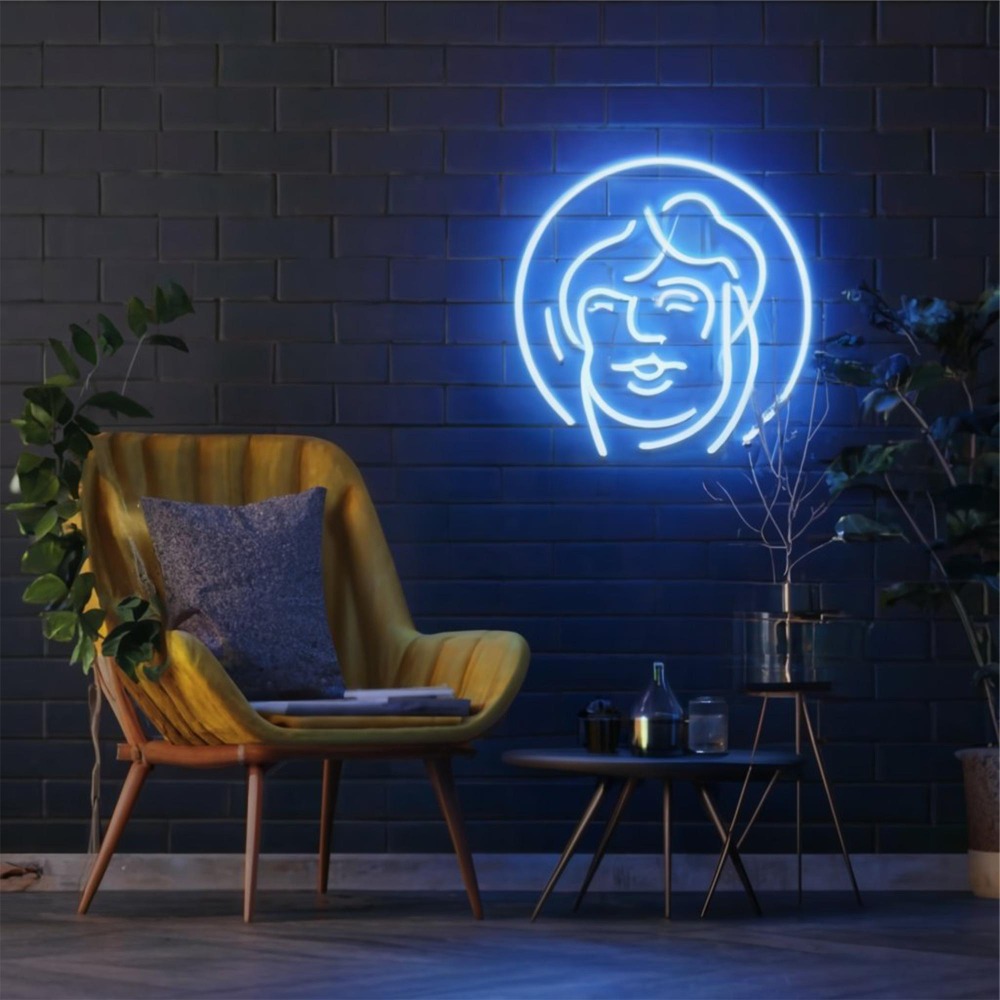 Retro Neon Signs in Modern Interiors